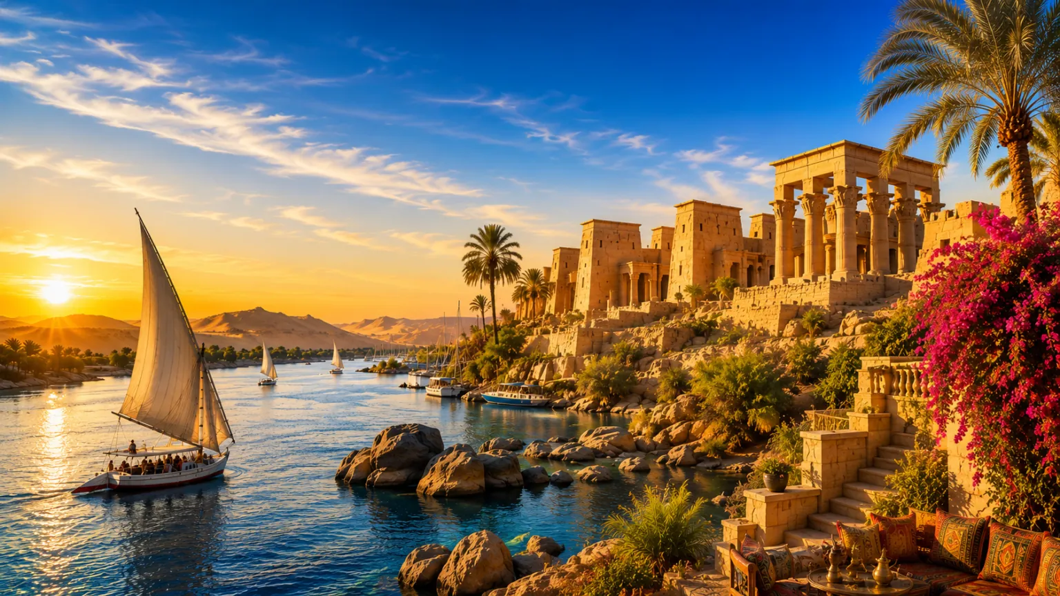 Nubian Village Tour Aswan: Experience Nile Magic & Nightlife