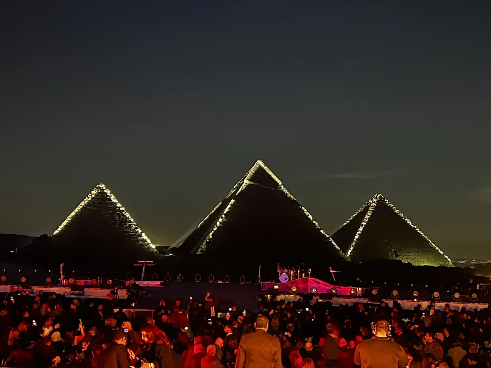 Giza Pyramids Sound and Light Show with Dinner