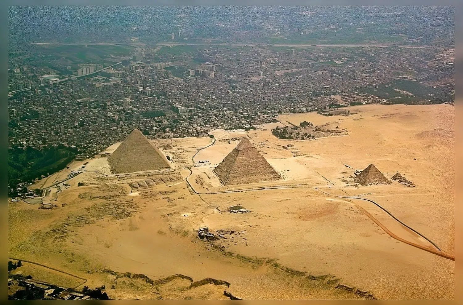 Paramotor Flight over the Giza Pyramids