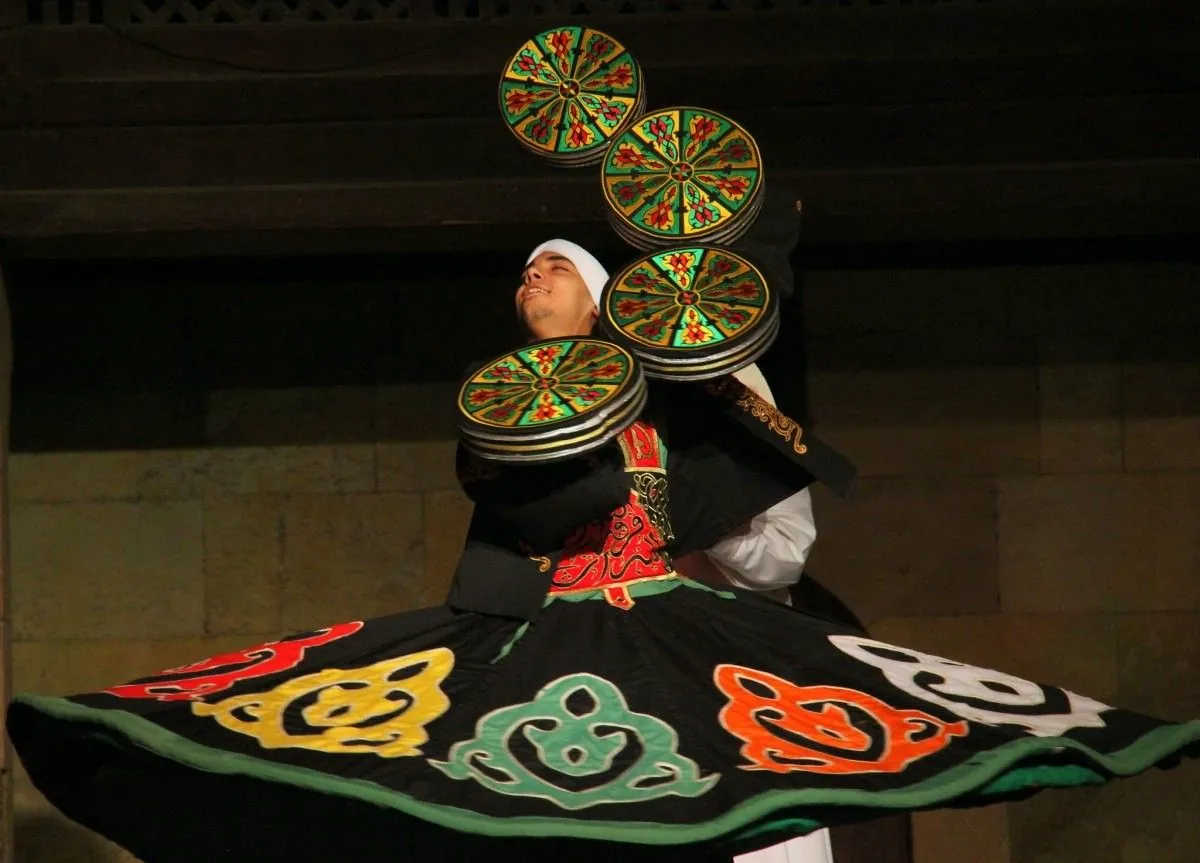 Tanoura Show at Wekalet El Ghouri in Cairo
